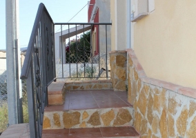  Stairs and windows on the outside 