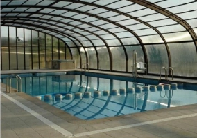 Indoor municipal swimming pool 