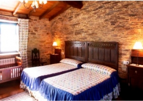 Double room with 2 beds