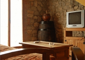  Dresser with television 