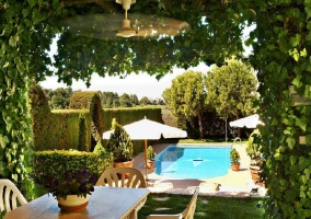 Outdoor pool and garden furniture 