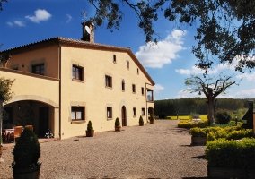 Main facade of the house 