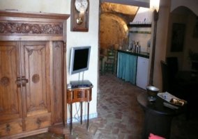  Dining room attached to the living room 