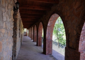  Terrace of the restaurant 