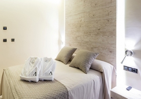 Bedroom with large bed