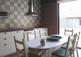  Kitchen with all the necessary household items in the drawers 