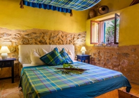 Finca Can Duvai- Blaues Apartment