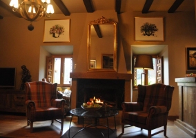  Living room with armchairs 