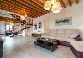  Living room with large outdoor access and views 