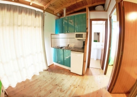  3Room with 2 single beds in bungalows 