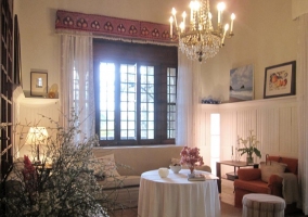  Kitchen dining room of the house with access to the terrace 